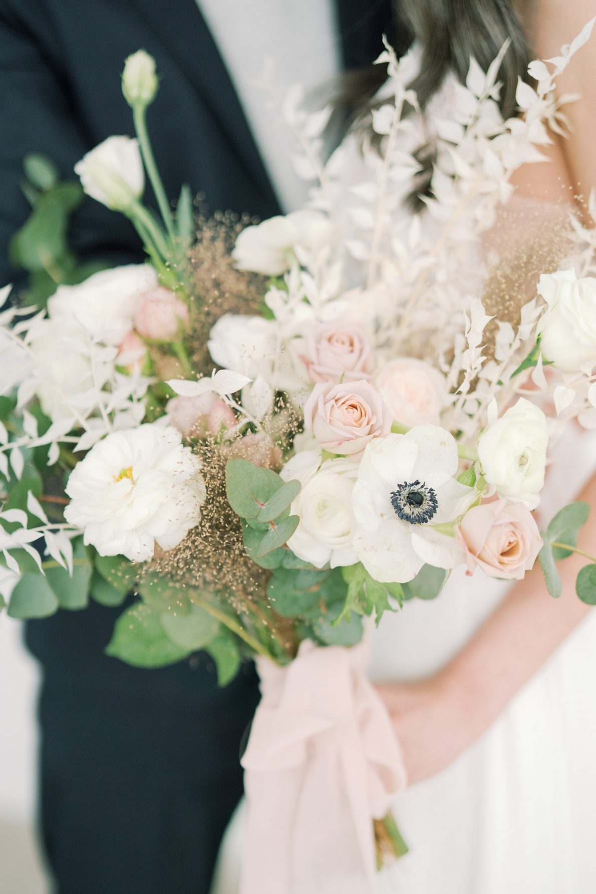 Dreamy Toronto Engagement Flowers at Mint Room Studio Conservatory