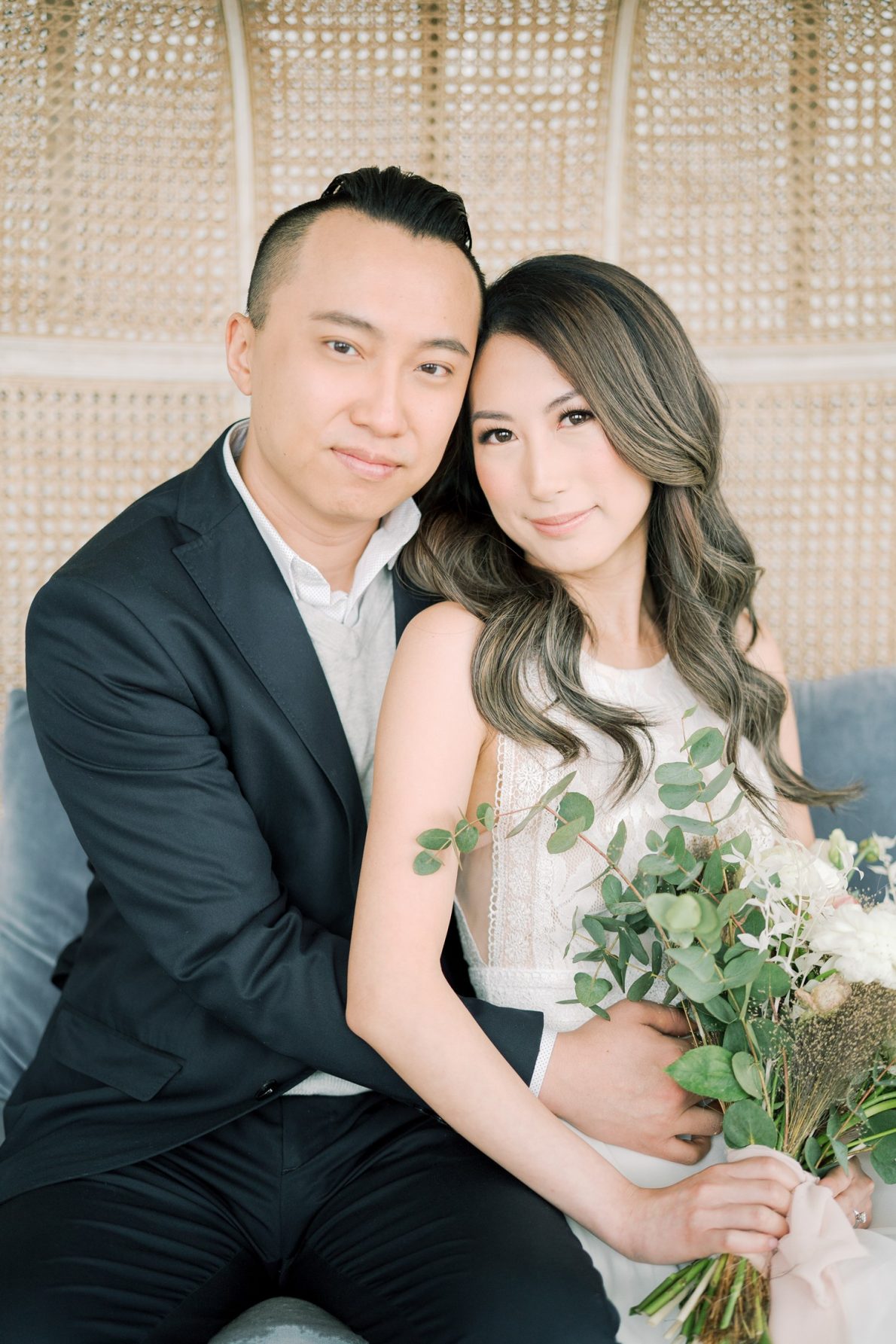 Airy and Dreamy Toronto Engagement Photos Mint Room Studio Conservatory