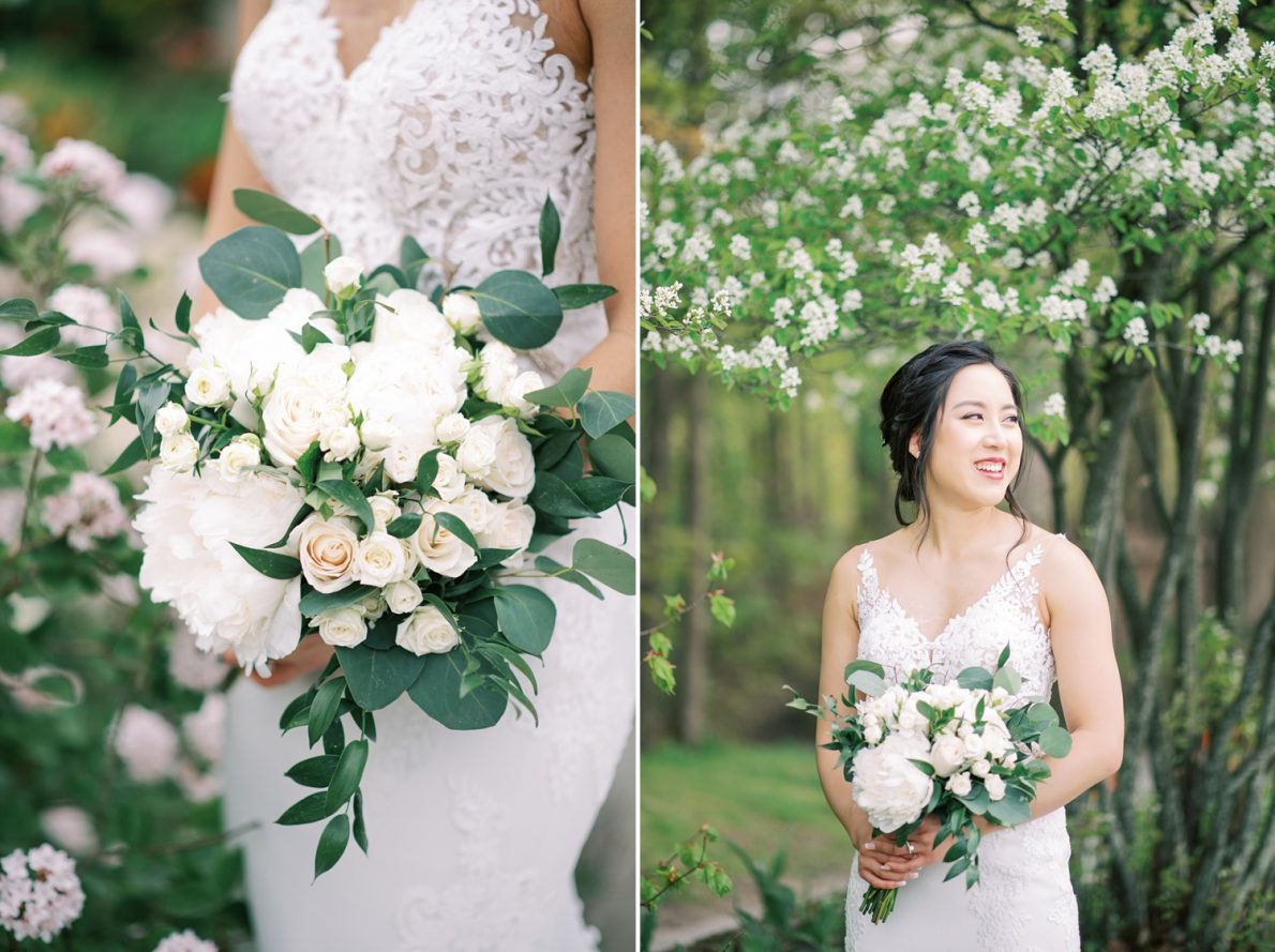 Wedding bouquet at Edwards Garden and Toronto Botanical Garden Wedding Photos